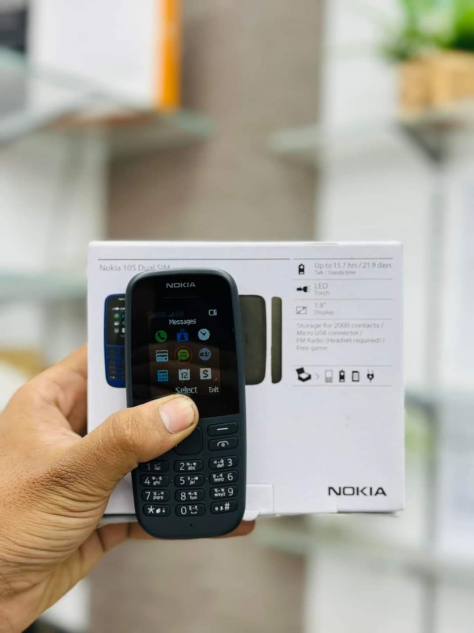 Nokia 105 (2019) Vietnam Button Mobile